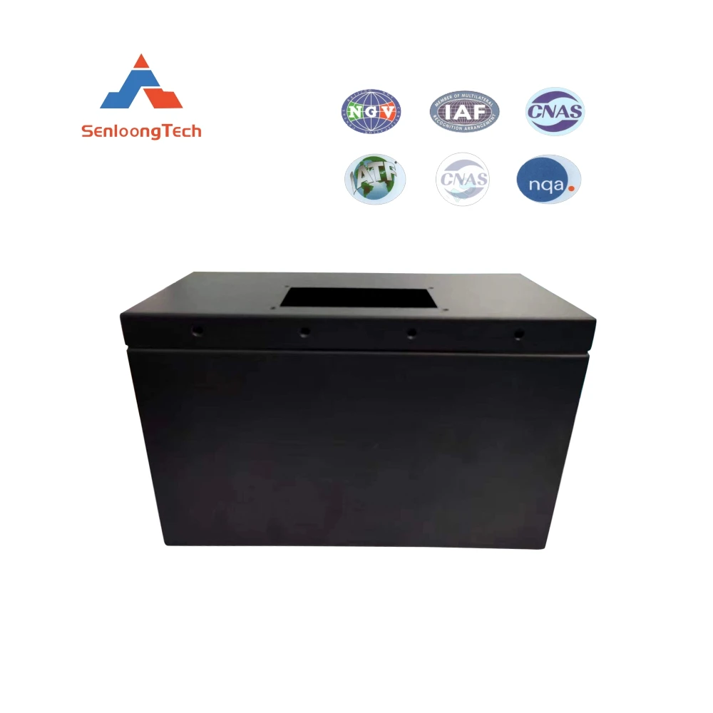 Customized black ABS housing junction box electronic device housing battery box PCB housing