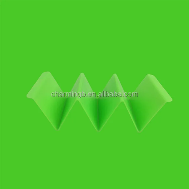 Hot Sale Durable Food grade plastic taco trays stand Tray dishwasher and microwave oven available taco holder