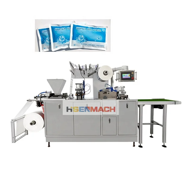 Bag making automatic liquid/gel pva packing plastic sealing machine for the ice packs