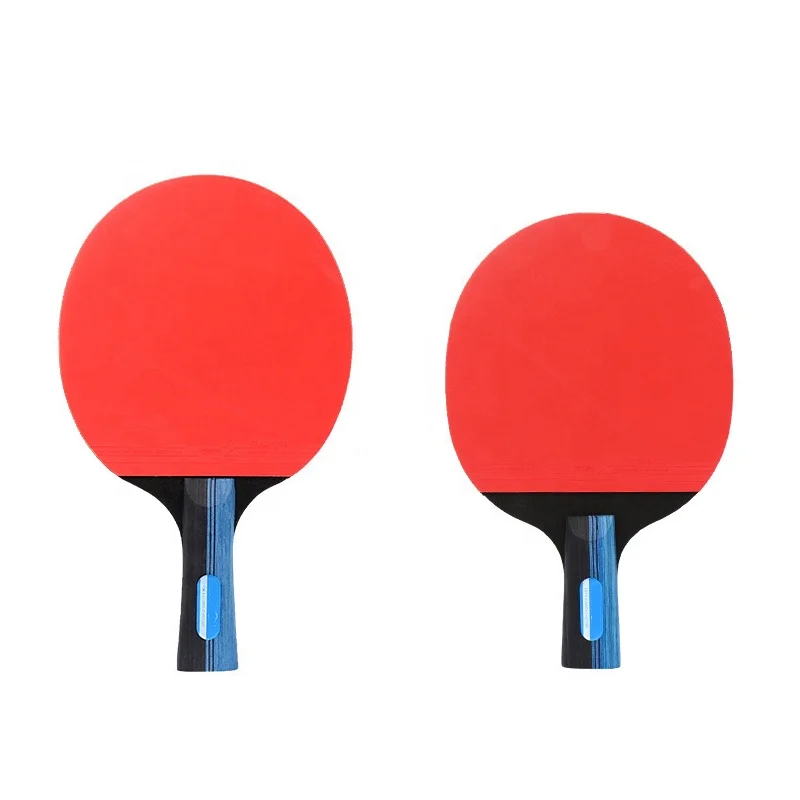 Factory Price S300 Primary 4 Star Black Long Rubber Long Handle Table Tennis Net Set Table Tennis Racket With Carrying Bag