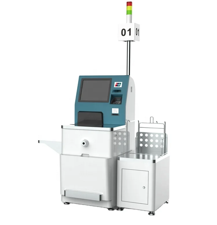 Кассовый аппарат для супермаркетов розничный киоск модульный монет и наличных денег