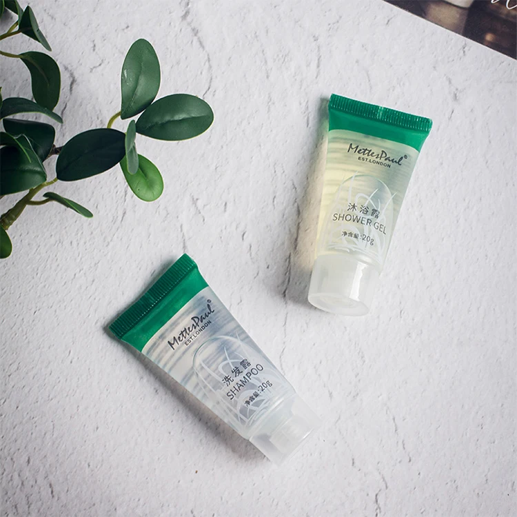 Hotel Club Disposable Toiletries Nordic Simple Packaging Disposable Shampoo Shower Gel Hair Care Moisturizer