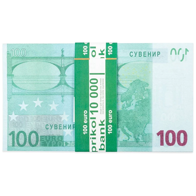 Новинка 100 200 500 евро банкноты озорной день рождения настольная игра реквизит для фотографии