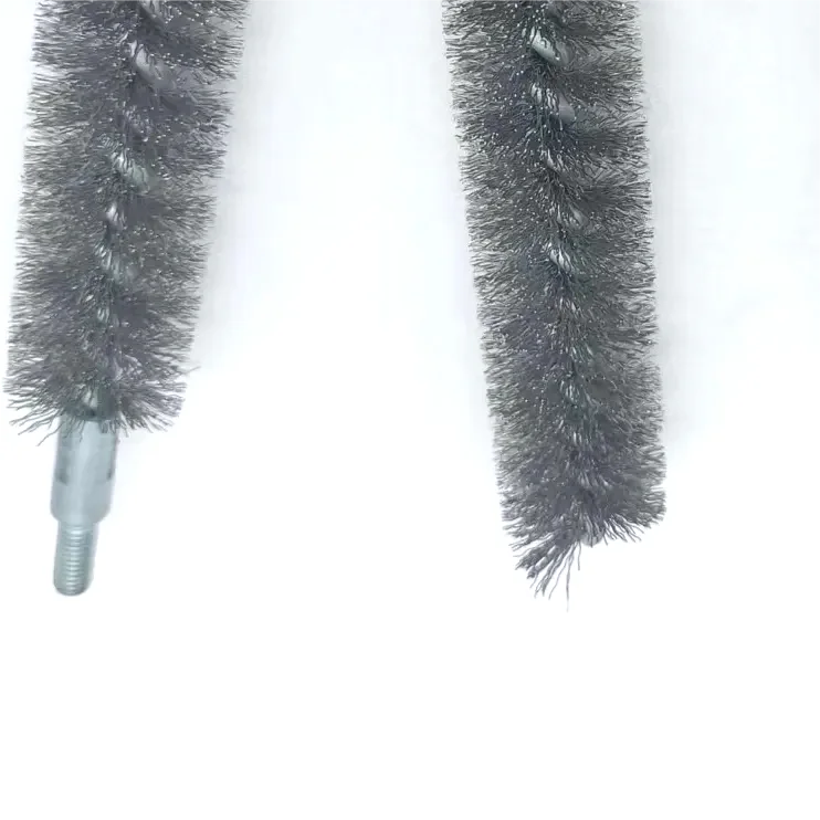 Steel wire twisted  tube polishing and cleaning brushes