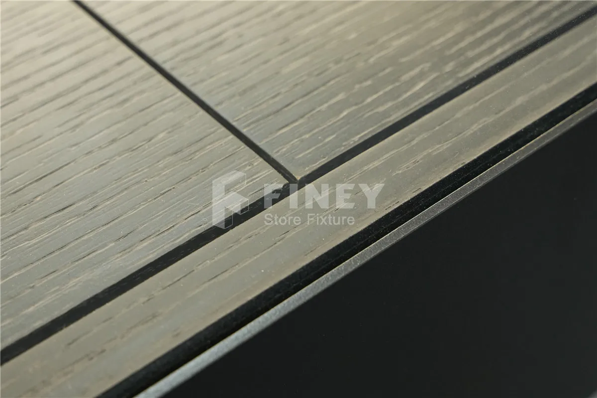 Customized Boutique Showcase with LED Light Cabinet Diamond Jewelry Wall Display for Shop Interior Design Fitting