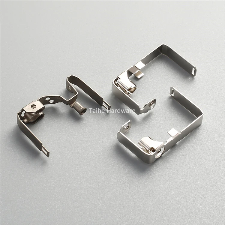Factory Small Batch Custom Spring Steel Silver Plating Stamping Contact