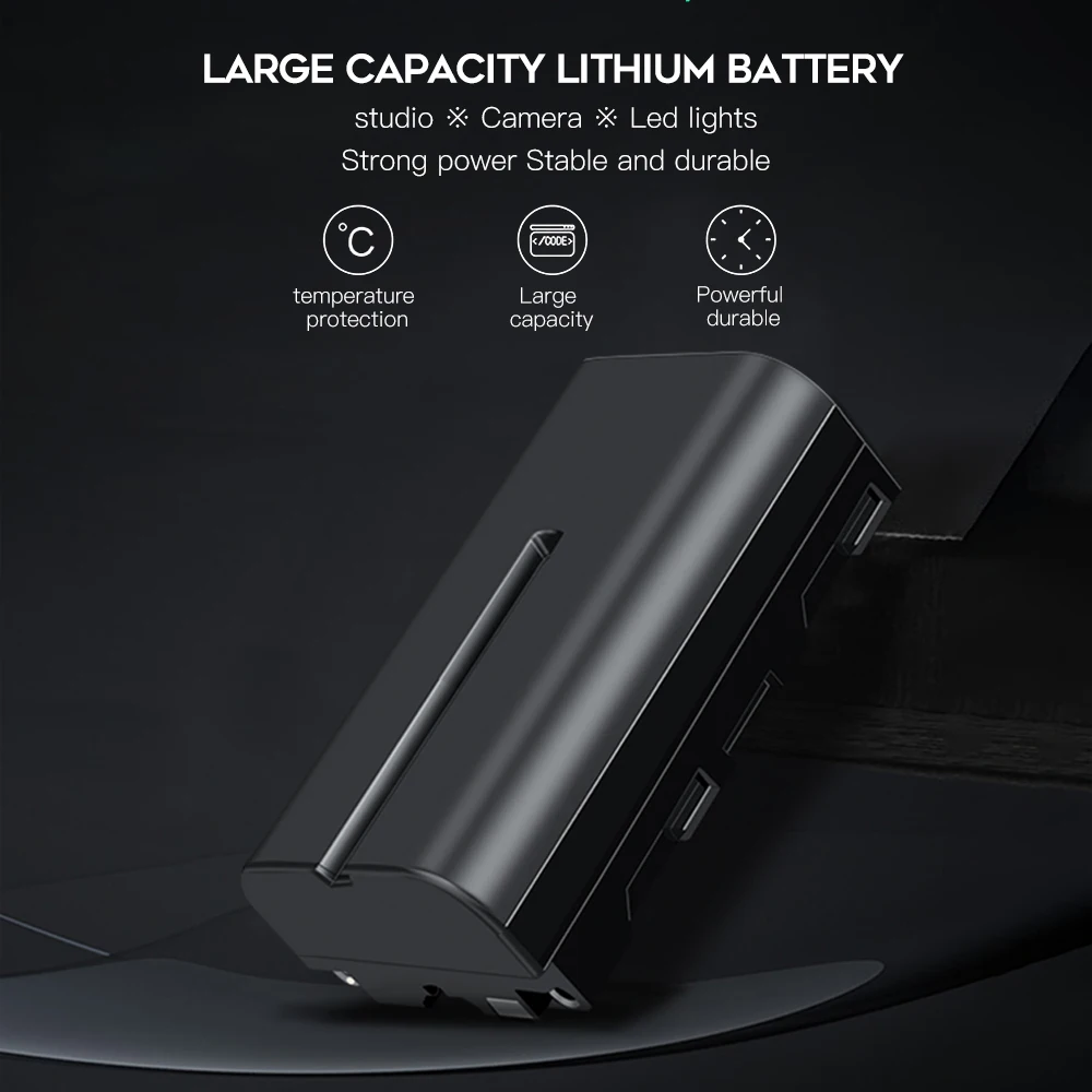 Camcorder Camera  lithium ion battery NPF550/F570/F530 7.4V Rechargeable Digital Lithium Li-ion battery pack