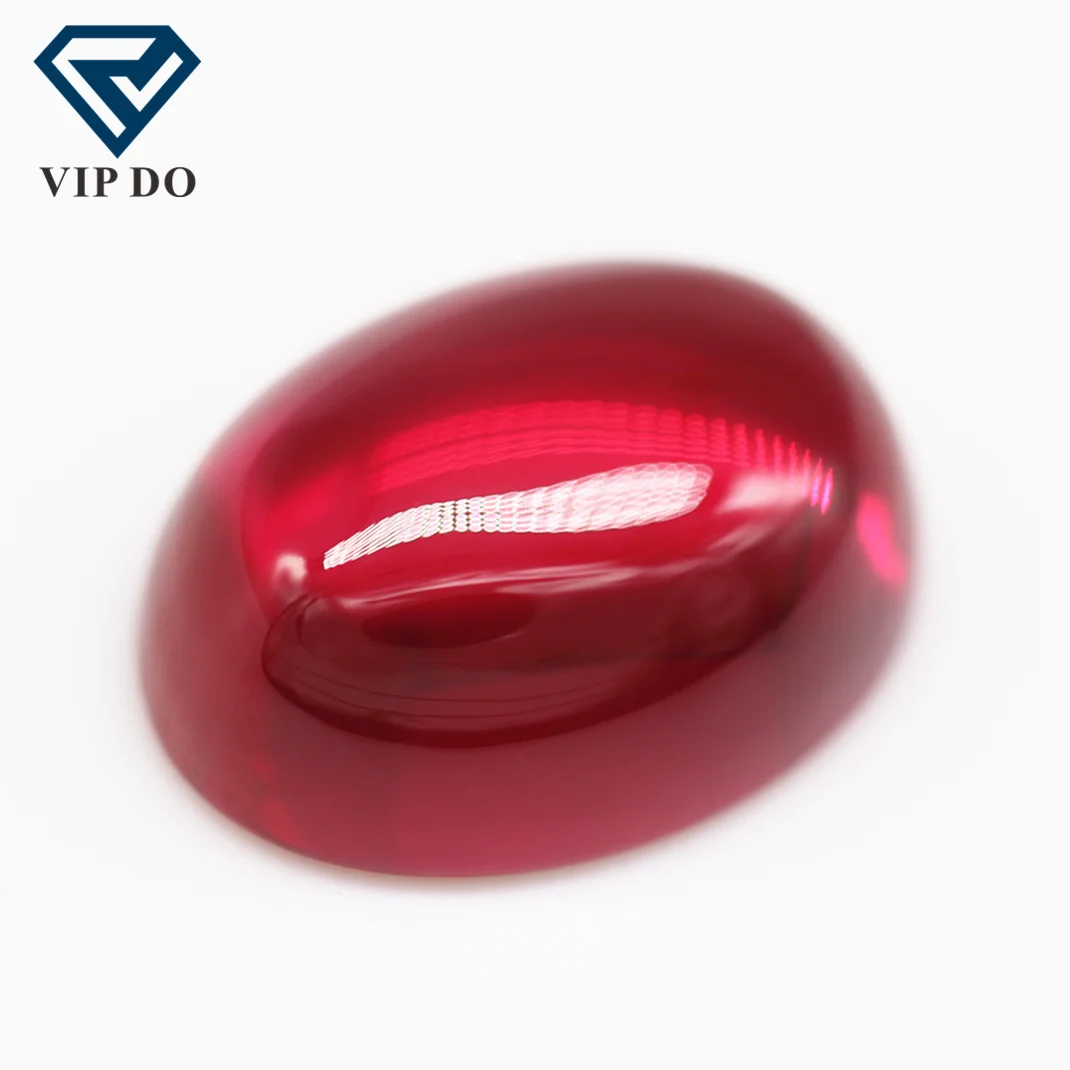 3*5-13*18 мм овальный плоский кабошон 5 # Рубин корунд драгоценные камни синтетические красный рубин