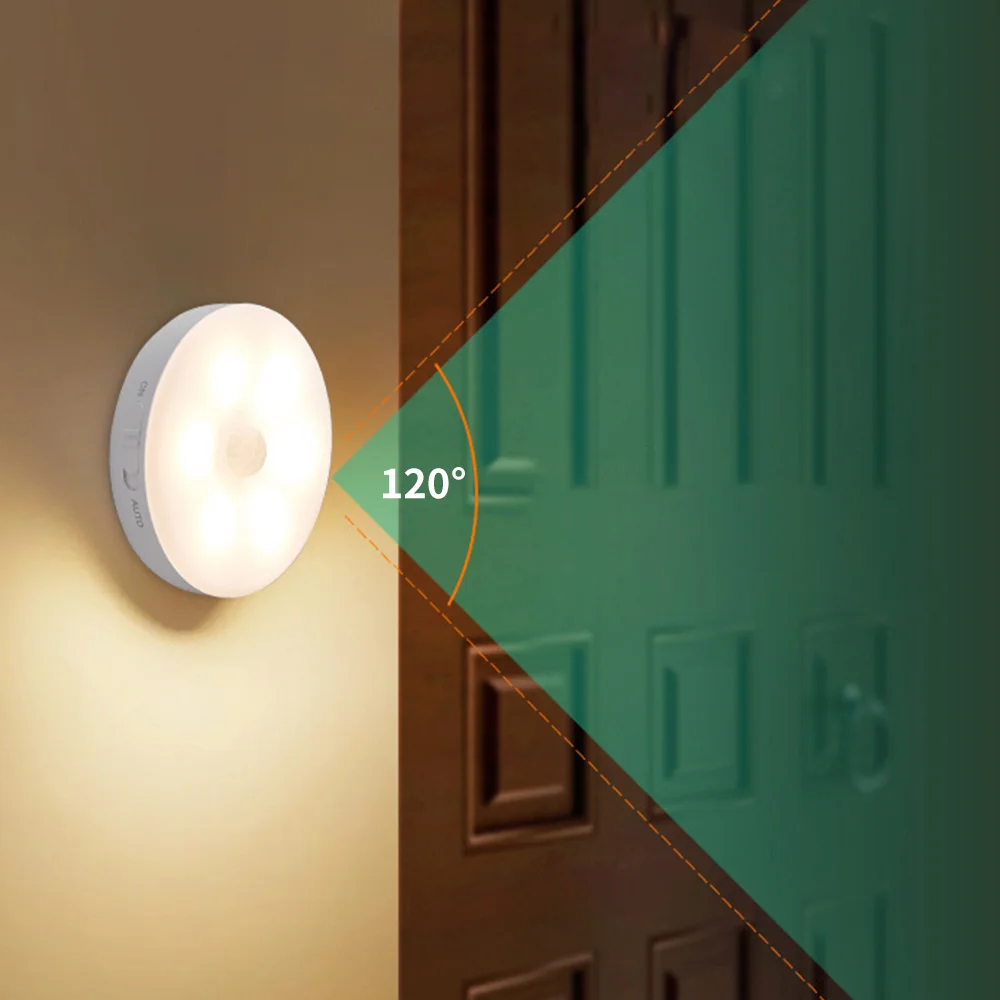 LED Motion Sensor Closet Light Touch Rechargeable Night Light Led Cabinet closet Light For Kitchen Furniture wardrobe