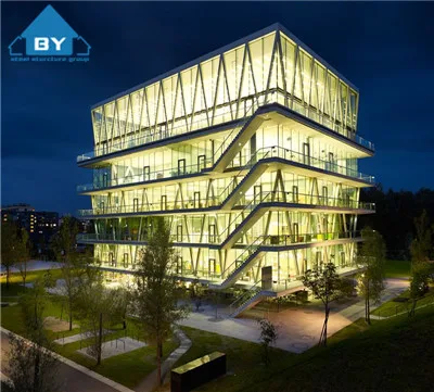 High Quality 3D Model Industrial Light Weight Prefabricated Steel Structure Apartment Modular Building Hotel Buildings