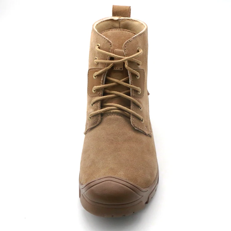 ENTE SAFETY Wholesale high-quality cat shoes  industrial suede cowhide leather steel toe plate safety shoes for men boot