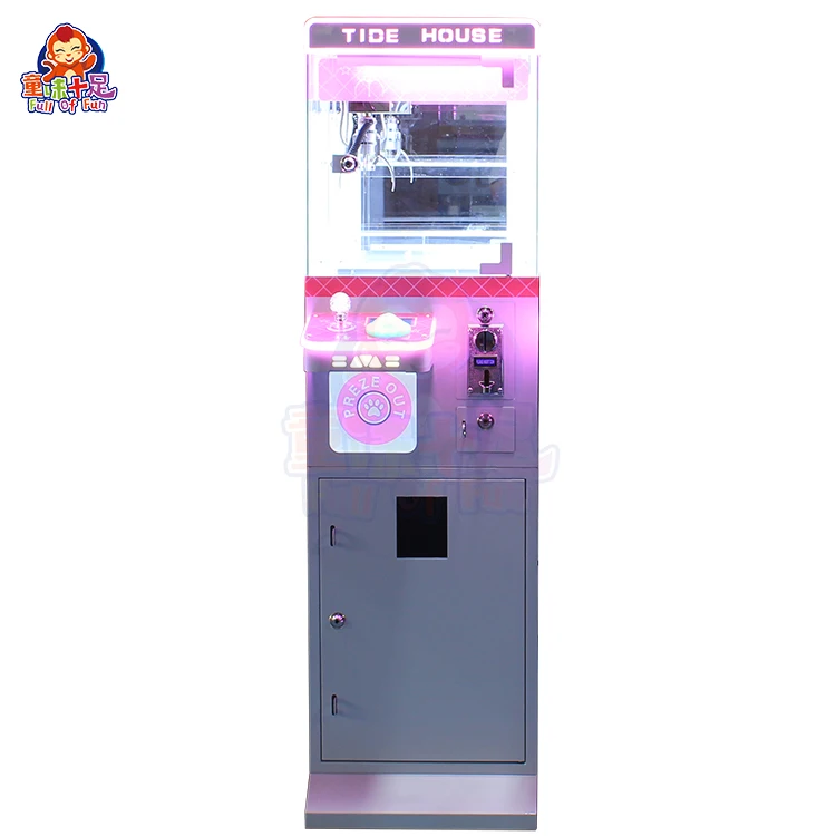 Guangzhou Factory Coin Operated Crazy Toy Indoor amusement coin operated arcade toy  gift Claw Crane Game Machine