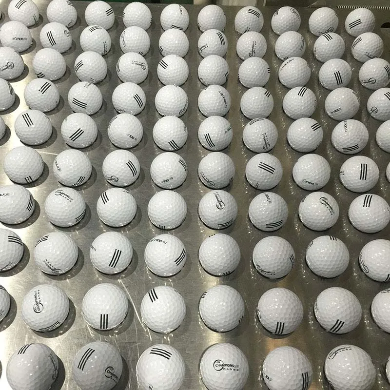 Custom Logo Personalized Printed Bulk Driving Range 2 Layer Practice Training Golfball Balles Pelotas Bola Ball de Golf Balls