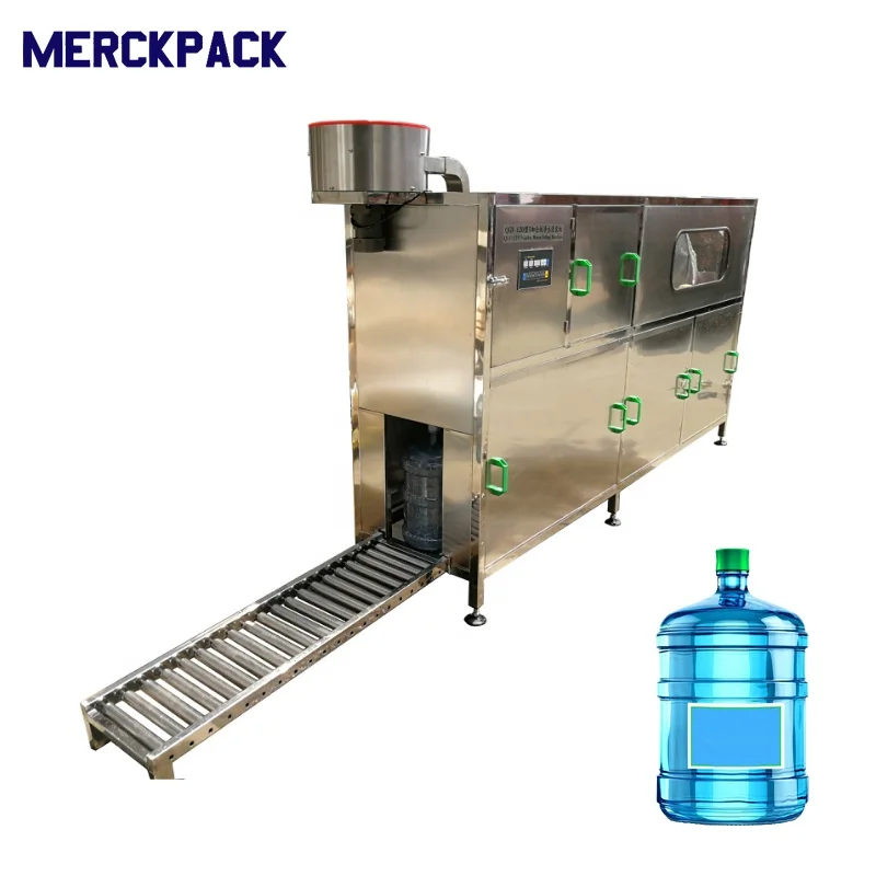 20 liter 5Gallon Water Barrel Jar Filling Machine Equipment / 5Gallon Pure Water Bottling Machine Plant 120BPH