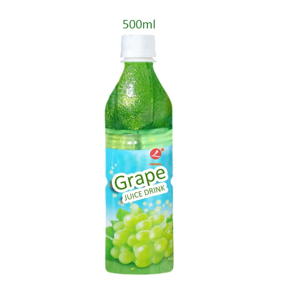 
natural 500ml fruit juice drink PET bottle orange grape peach juice 