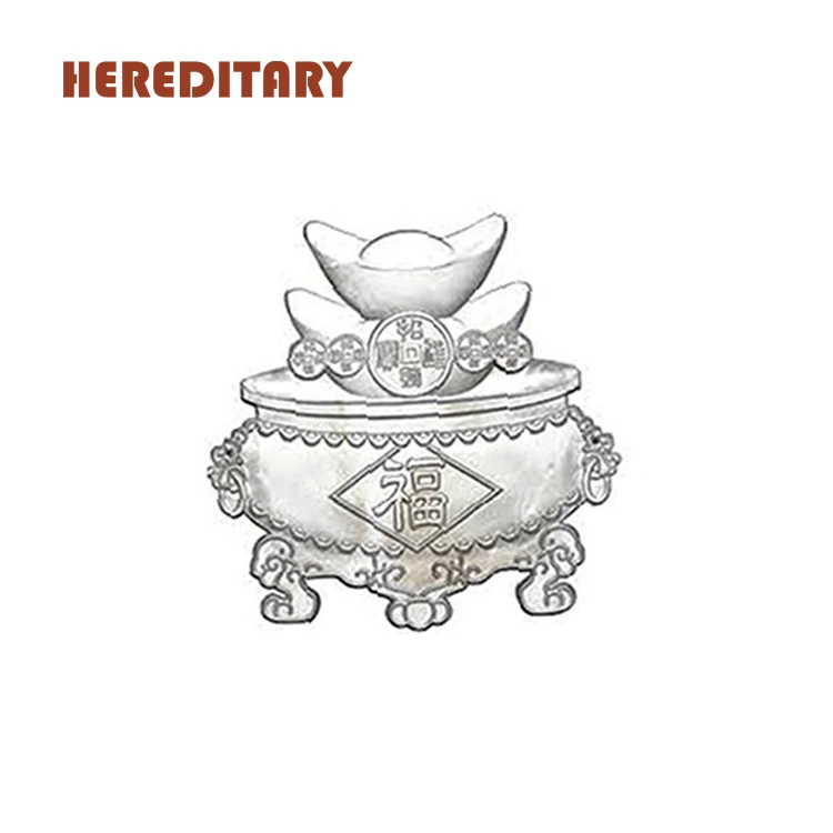 Decorative cast aluminum fence parts round ornamental forged rosettes