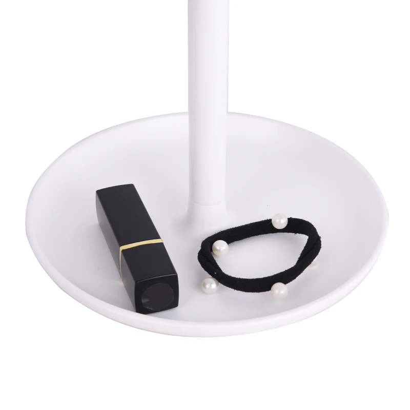 Round Led Table Rechargeable Makeup Free Standing Vanity table Mirror Gms807