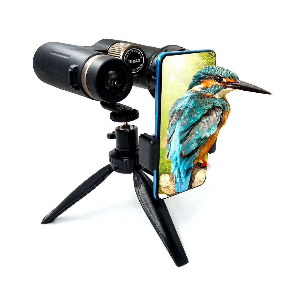 8X42 Binoculars Telescope Powerful Long Range BAK9 Prism For Hunting Outdoor Camping IPX56 Waterproof