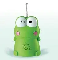 FM Auto Scan type Radio fm radio receiver with lasting antenna Frog radio with built-in speaker