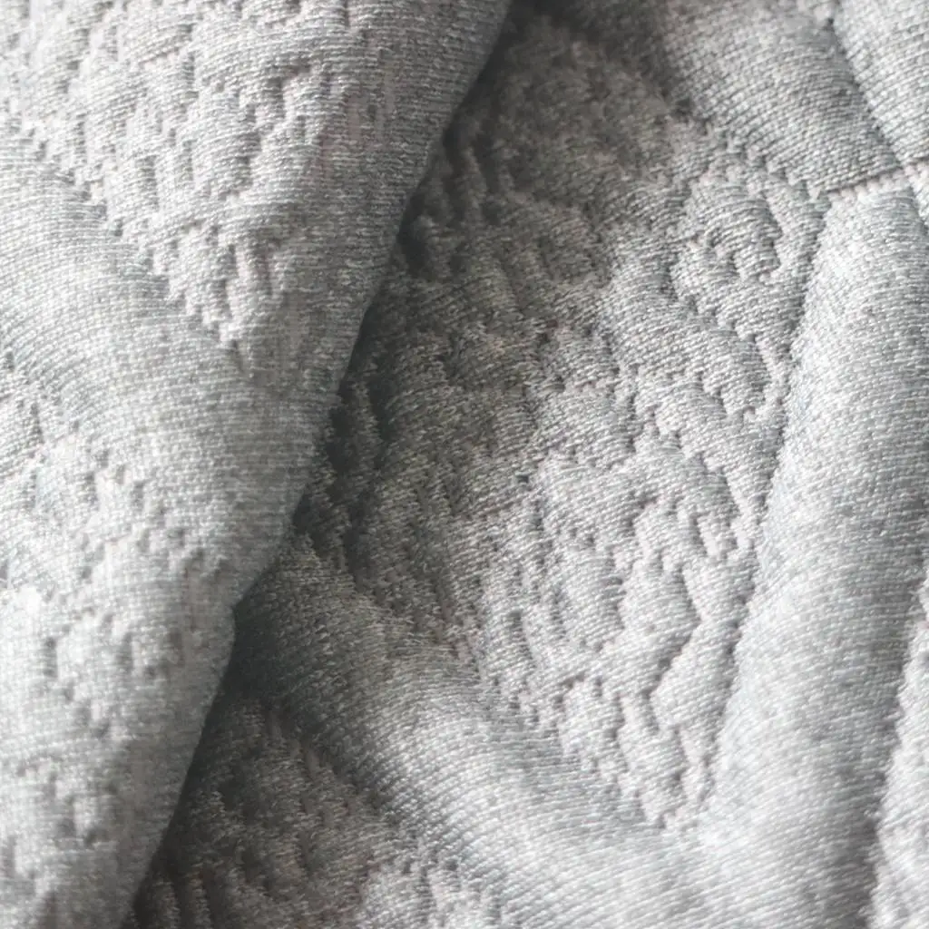 Factory Direct Sale  Jacquard 100% Polyester(DTY) Soft Breathable Mattress Ticking Fabric