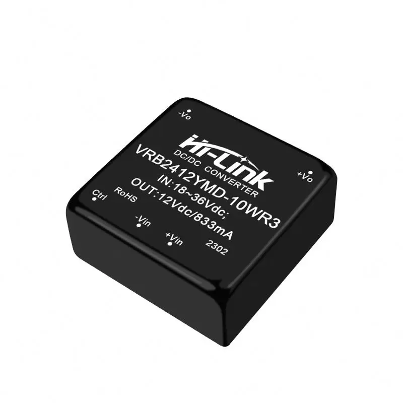 New 10W bulk led DCDC Switching Converter 24V to 12V 833mA VRB2412YMD-10WR3 Isolated Power Supply Module source