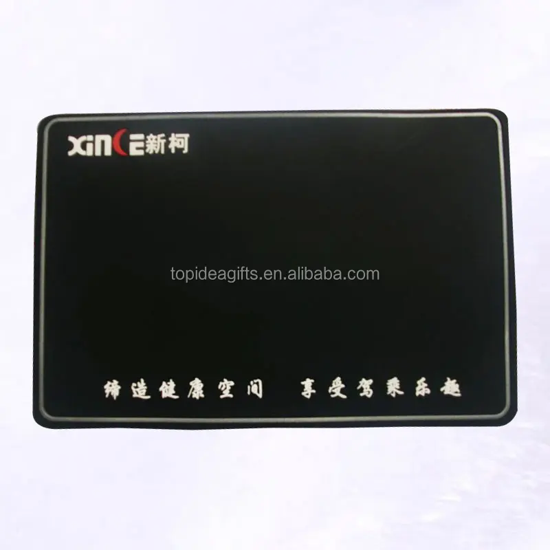 Rubber PVC Mobile Phone Mats Customized Factory Soft pvc embossed logo for phone mats Customized