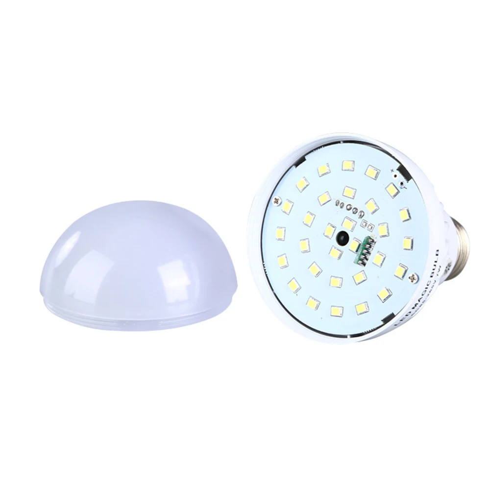 VCAN Remote Control LED Emergency Bulb 7W E26 E27 B22 Intelligent Rechargeable Emergency Light LED Bulbs