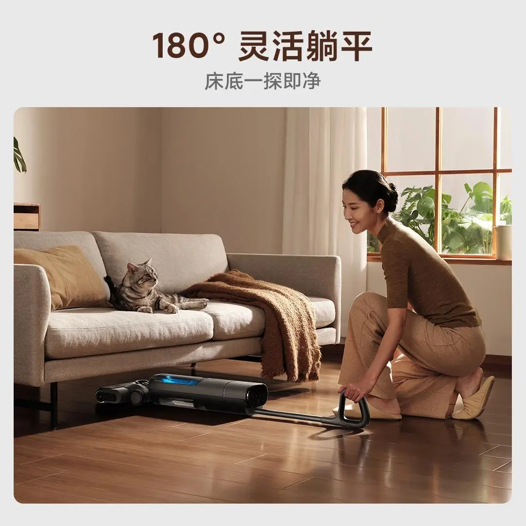 Xiaomi Mijia умный беспроводной пол 3 Pro бытовой водопоглощающий пылесос всасывающий моющий стирка и сушка 4 в 1