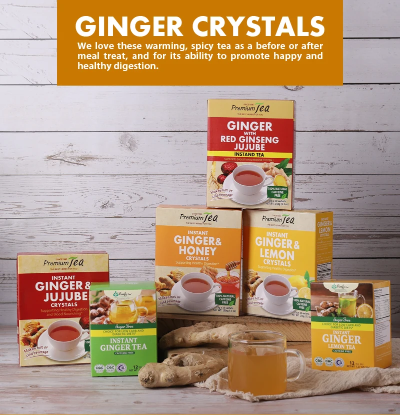 
High Quality Drink Powder Instant Honey Ginger Tea 