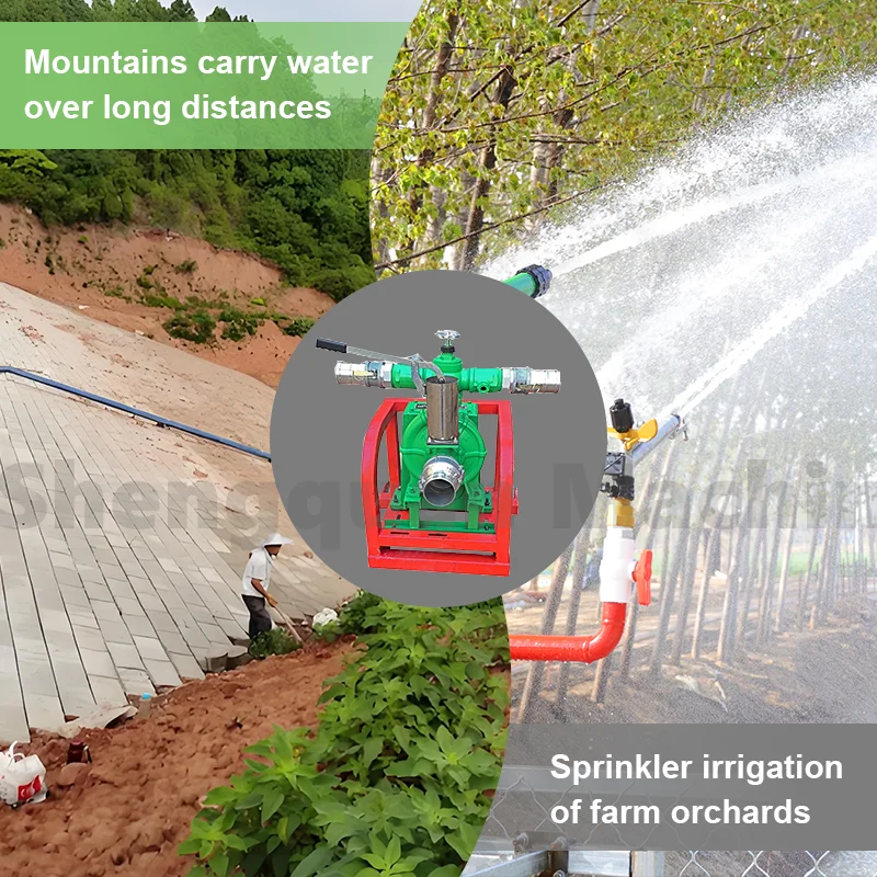 Agricultural Irrigation Self Priming Centrifugal Water Pump Set Double Suction Farming, Pto Diesel Engine Driven Water Pump