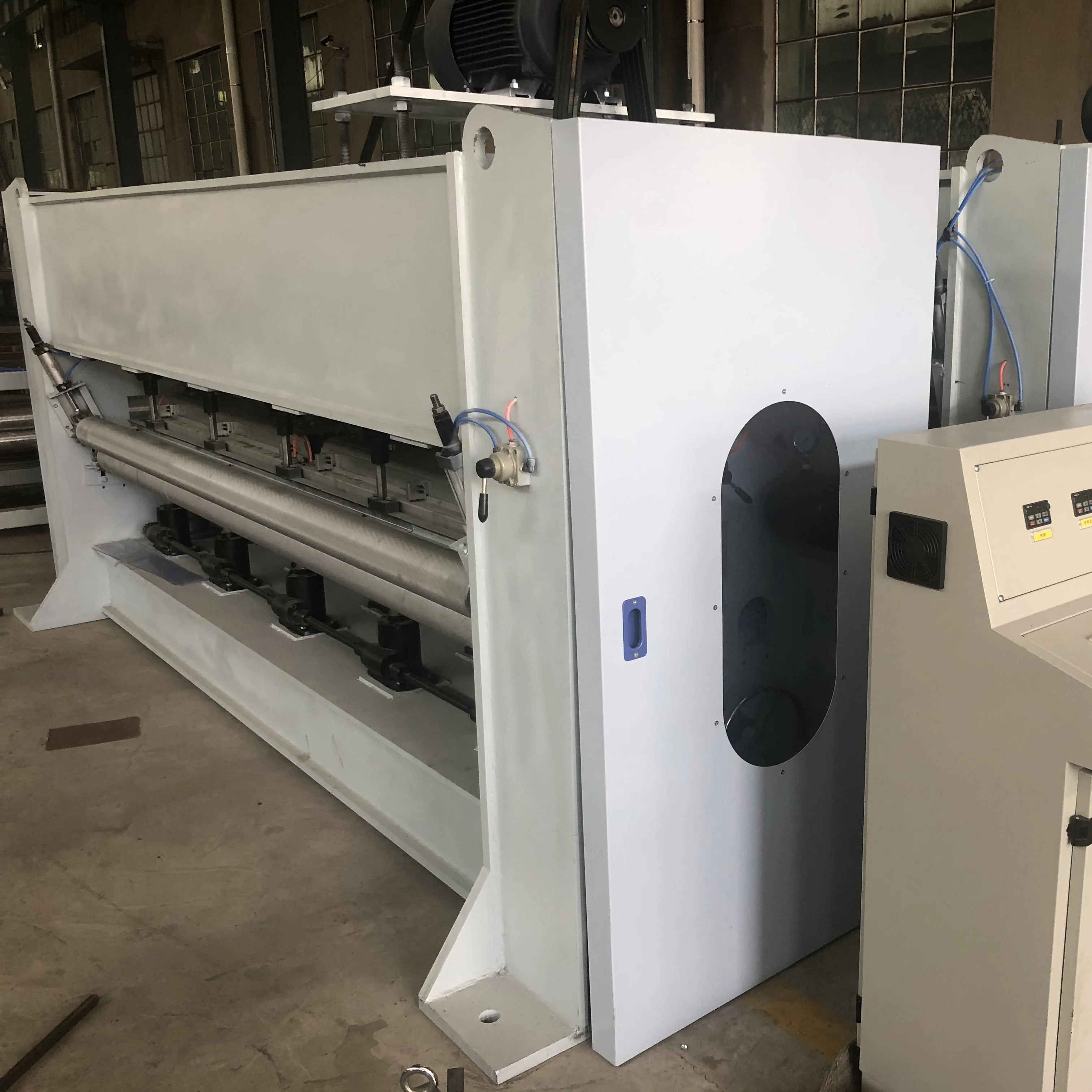 China Nonwoven Polyester And Polypropylene Fiber Geotextile Felt Making Machine Production Line