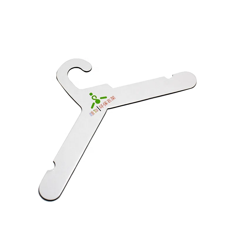 Wholesale Recycled Custom Printed Paper Kids Clothing Clothes Bib Hanger