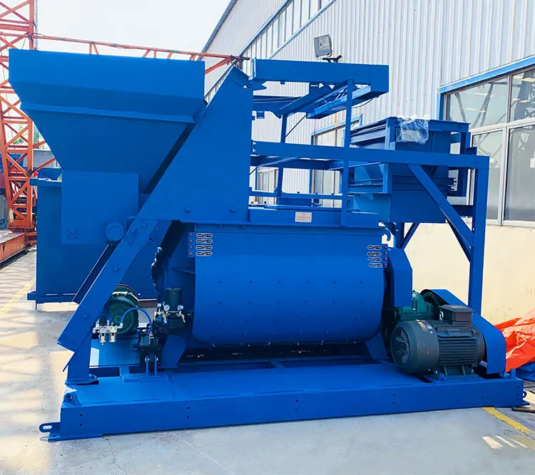 JS750 Twin Shaft Concrete Mixer