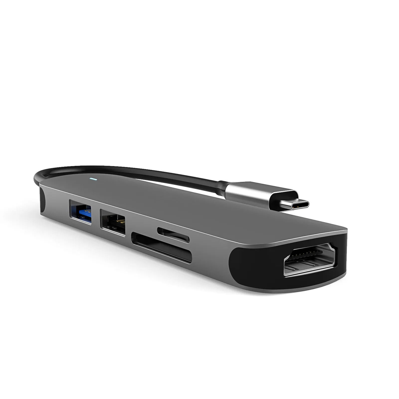  5 в 1 USB3.0 концентратор док-станция для ноутбука 4K HD SD/TF USB 3 0 Type-C порт C MacBook Pro поверхность iMac