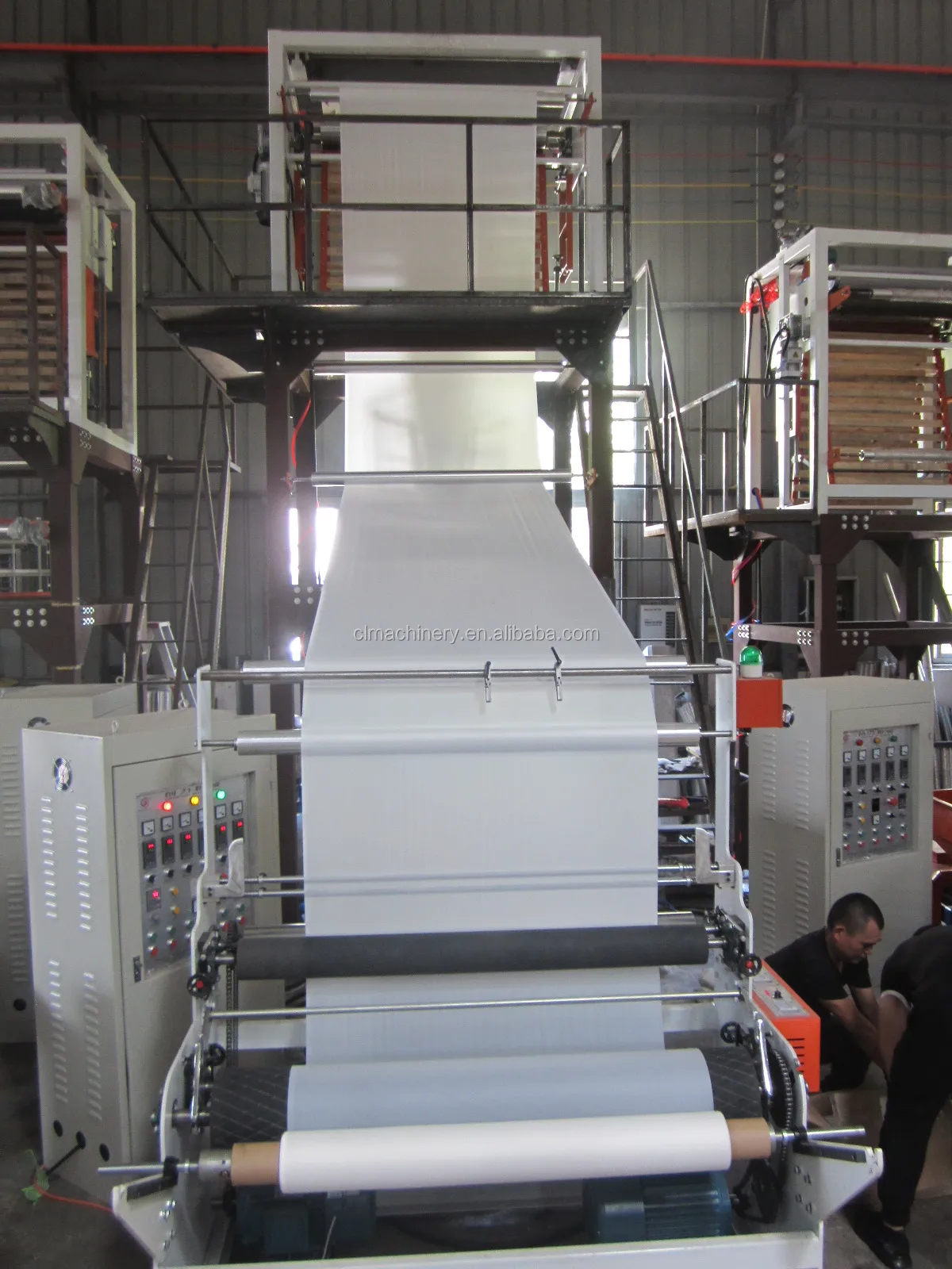 Biodegradable Corn Starch Film Blowing Extrusion Machine
