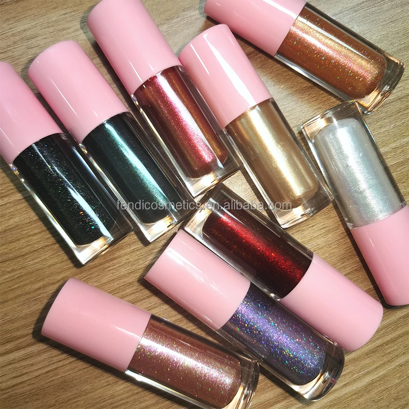 OEM wholesale price chrome lip gloss private label glitter lipgloss