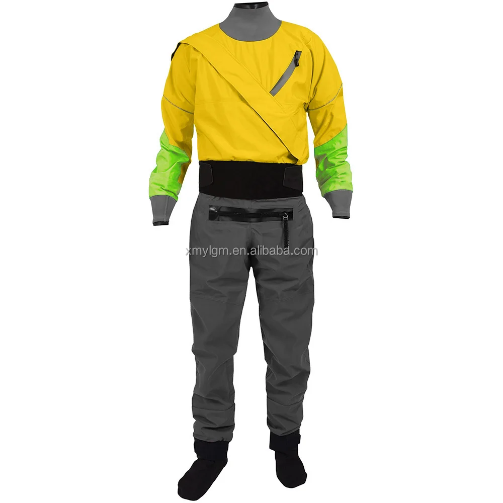 Manufacture Factory Plus Size Freediving Male 3 Layer Drysuits Waterproof Sailing Fishing Watersports Dry Suit for Men