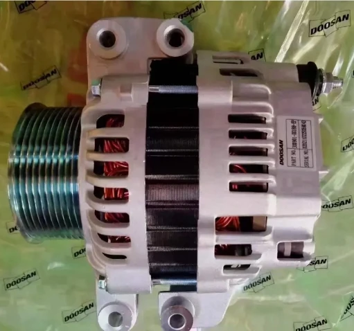 Doosan Develon Engine Alternator 300901-00188 MX529544 Original Spare Part ALTERNATEUR Economic Type for Wholesale