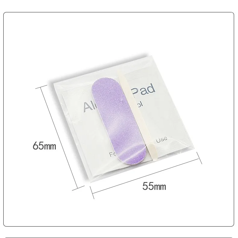 Disposable Mini Hotel Supplies Nail File Wood Chip Sandpaper File Double-Sided  Sanding Nail Art Accessories Cuticle Tools