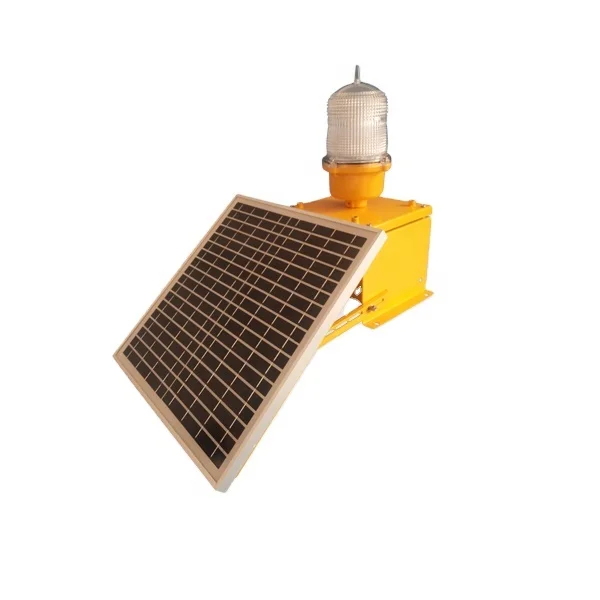 DLT10S LED Solar powered crane warning lights,obstacle light,aircraft warning lights,obstruction light price