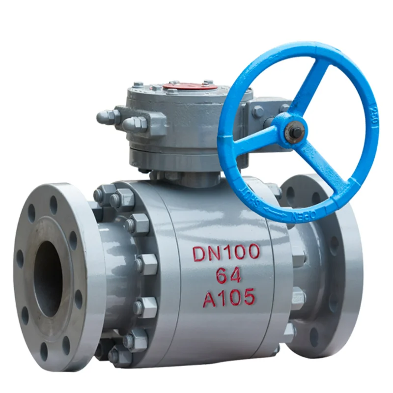 valve Industrial Valves Turbine Stainless Steel trunnion mounted ball valve