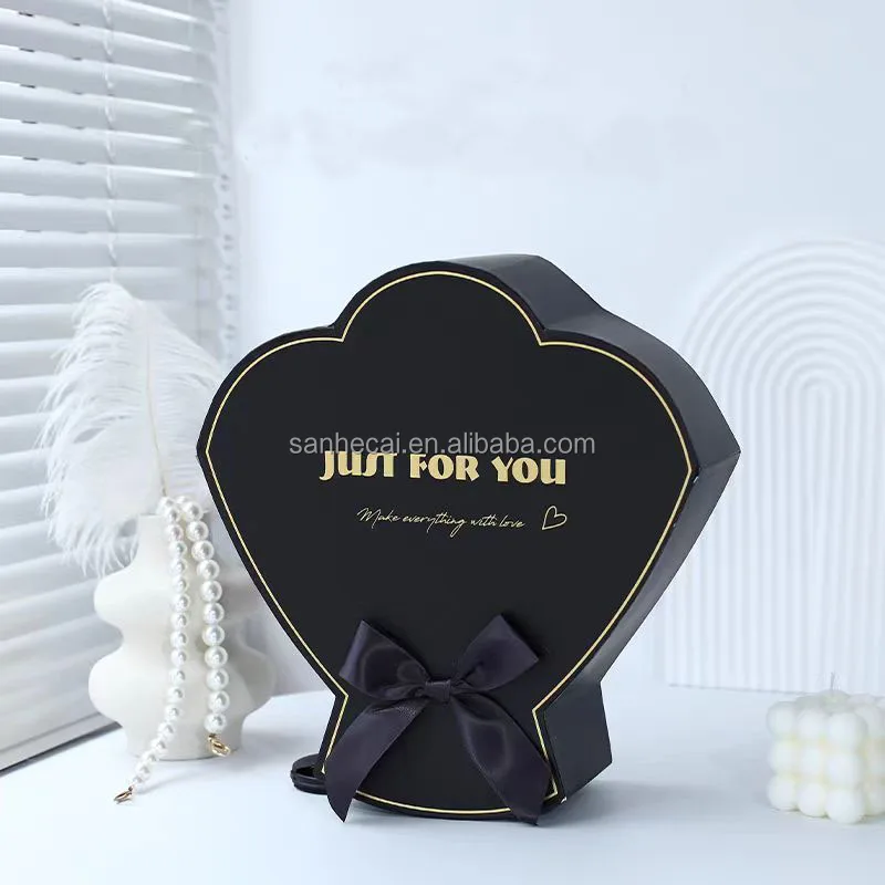 gift packaging floral arrangements box custom luxury paper bow bridesmaid roses bouquets cajas de regalo flowers boxes