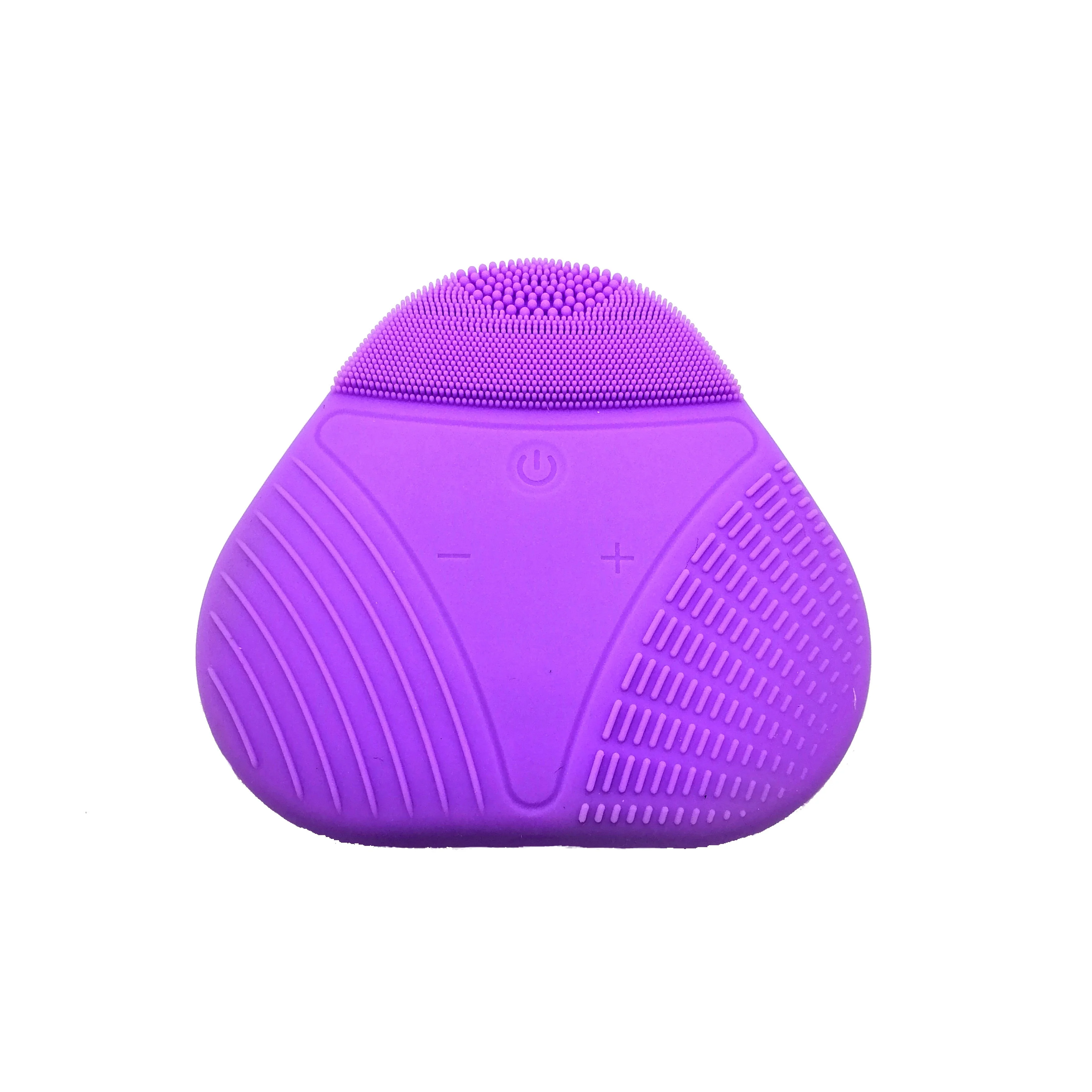 Sonic Face Massager Skin Care Cleaner Ultrasonic Electric Silicone Facial Cleansing Brush