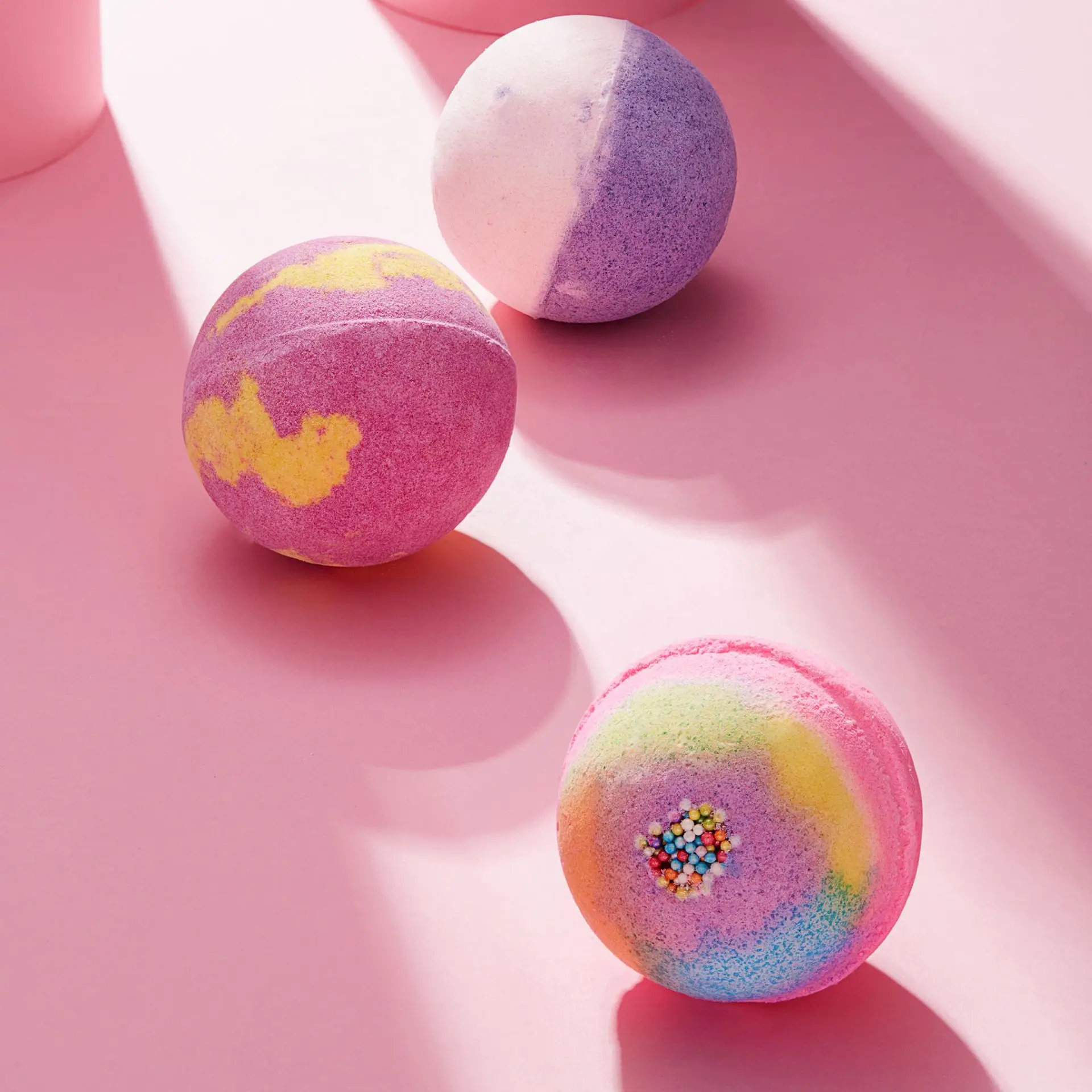 Hot Selling Fun Perfume Fruit Tea Plant Flower Milk Organic bath bomb Gift Set