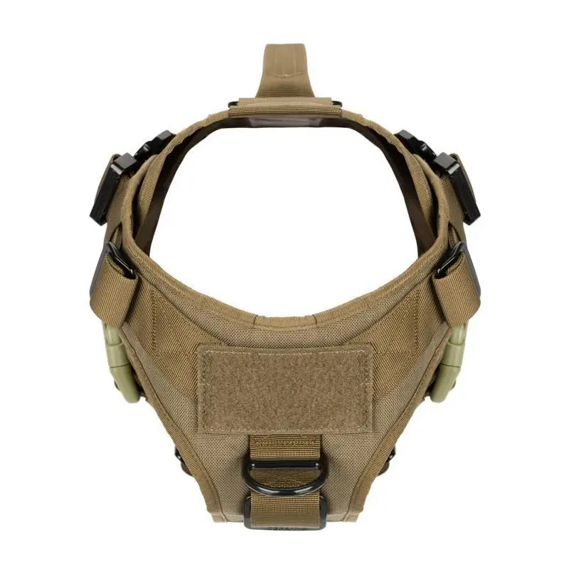 High Quality Nylon Heavy Duty Tactical Service Work No Pull Dog Harness for Large Medium Dog