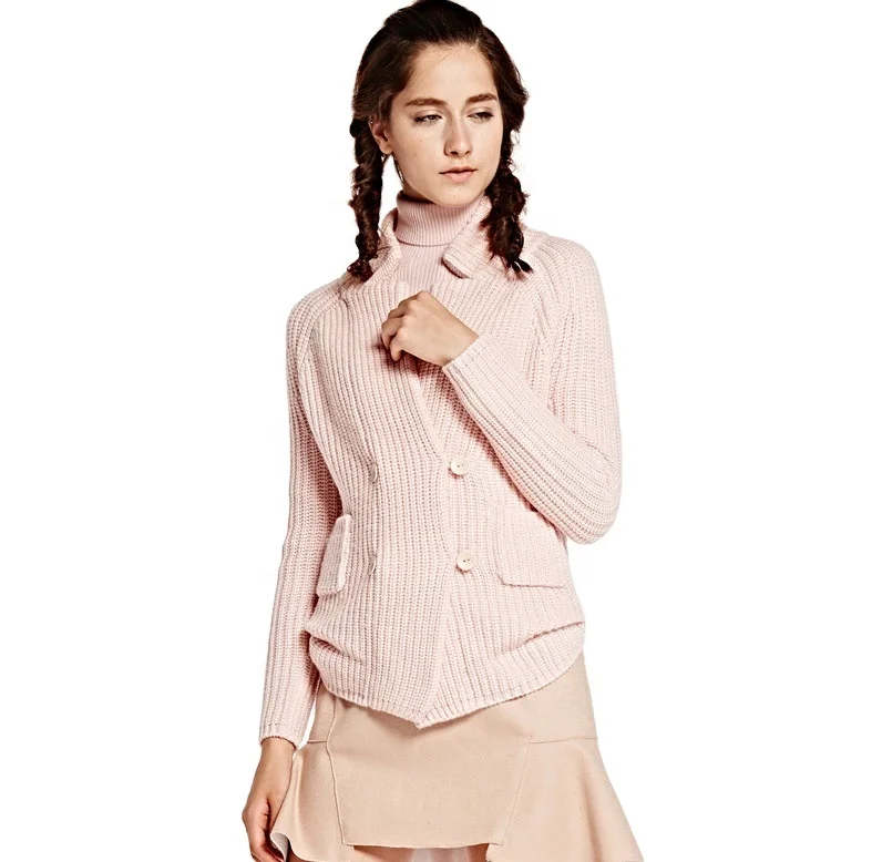 H14050077 2020 New custom knitted thin slim 100%  cashmere sweater cardigan with long sleeve  manufacturer