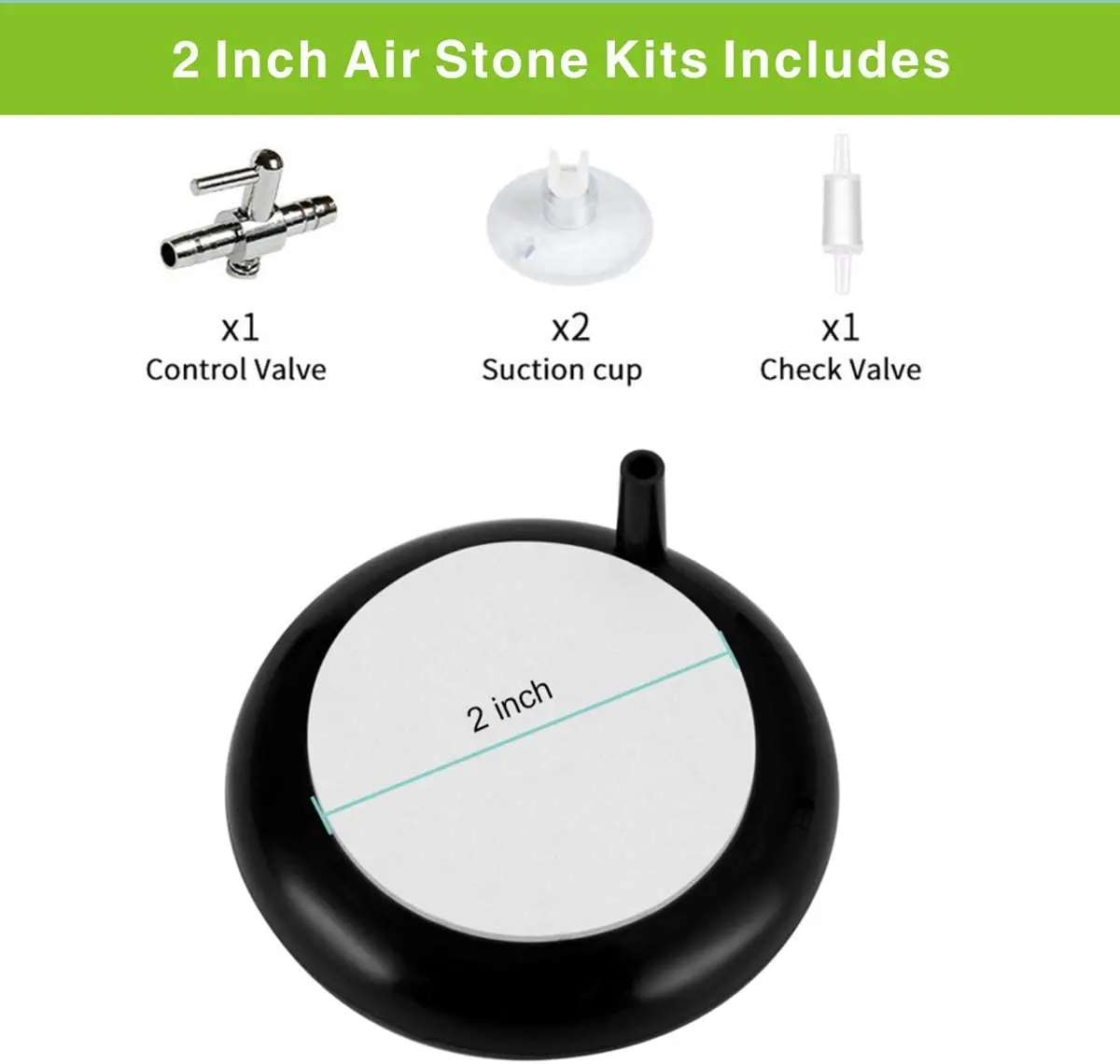 Hygger Fish Tank Aquarium Nano Furnace Blue And White Aquarium Air Disc Stone