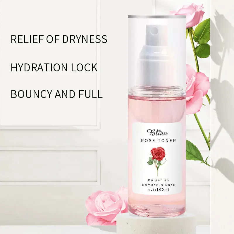 Moisturizing Hydrating Spray Mist 100% Pure Face Skin Care Natural Rose Water Facial Toner