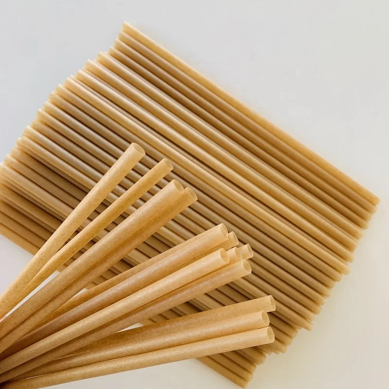 Food Use and Pulp Moulding Process Type edible straws