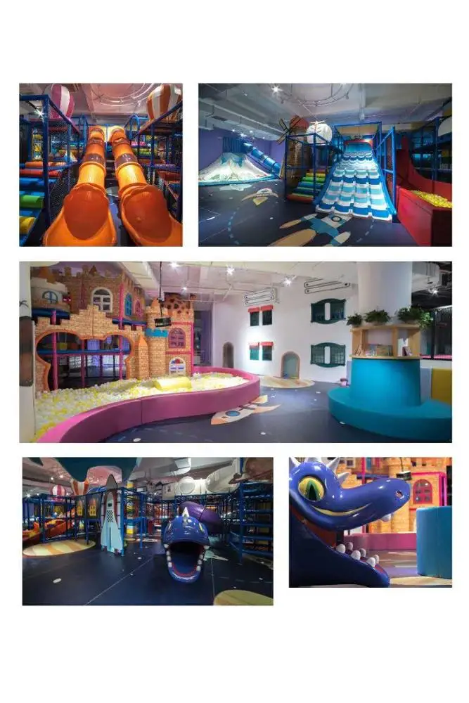 Enchanted Forest Commercial Attraction Soft Play Kids Indoor Adventure Playground Equipment